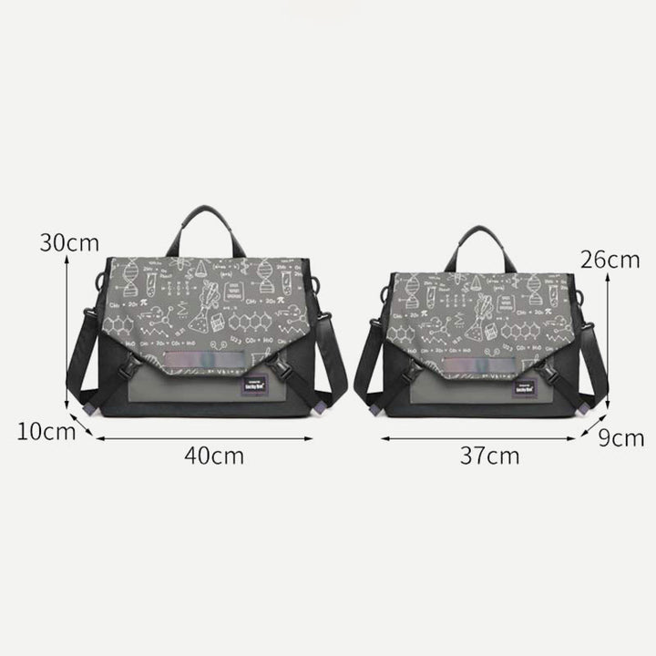 Umhängetasche für Herren, minimalistischer Oxford-Laptop-Rucksack mit großer Kapazität