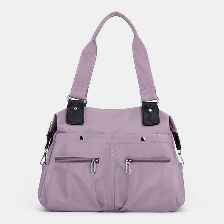 Damen Nylon Schultertasche Leichte wasserdichte Tragetasche Casual Arbeitstasche Geldbörse