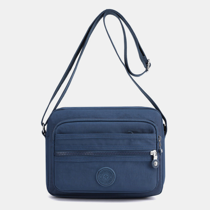 Lässige Umhängetasche mit mehreren Taschen und leichtem Design