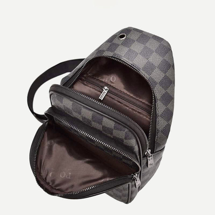 Männer Im Freien Beiläufige Reise Wandern Crossbody Brust Sling Tasche Ein-Schulter Gurt