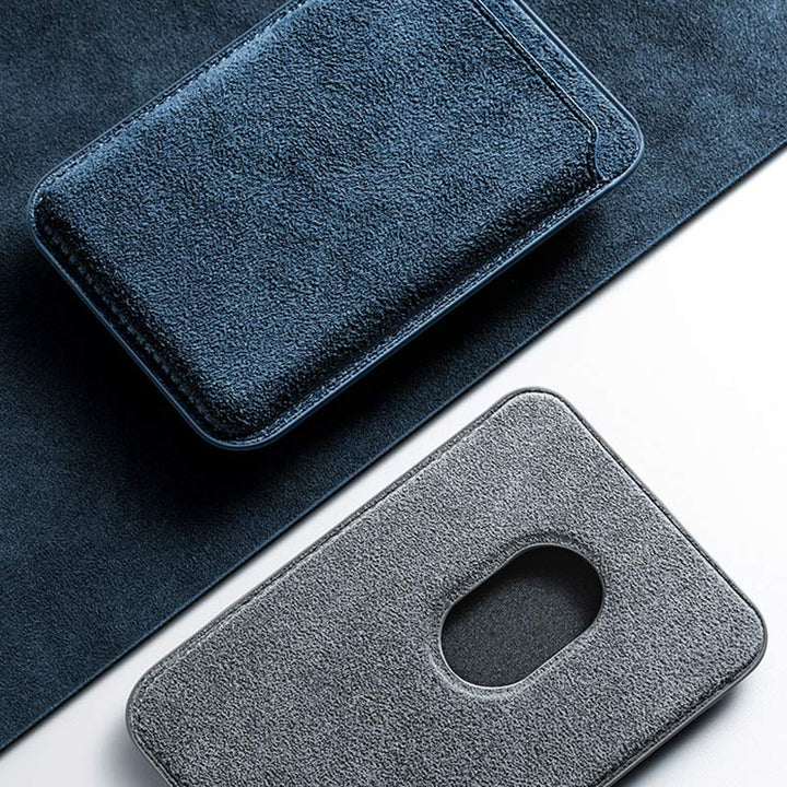 Alcantara Wildleder MagSafe Kartenhalter