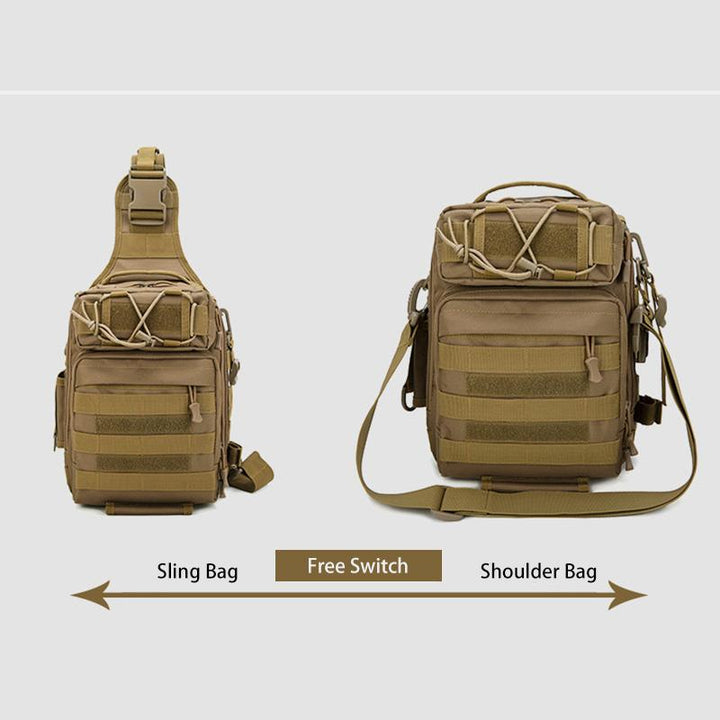 3-Wege-Verwendung Multifunktionale Camouflage Sling Bag