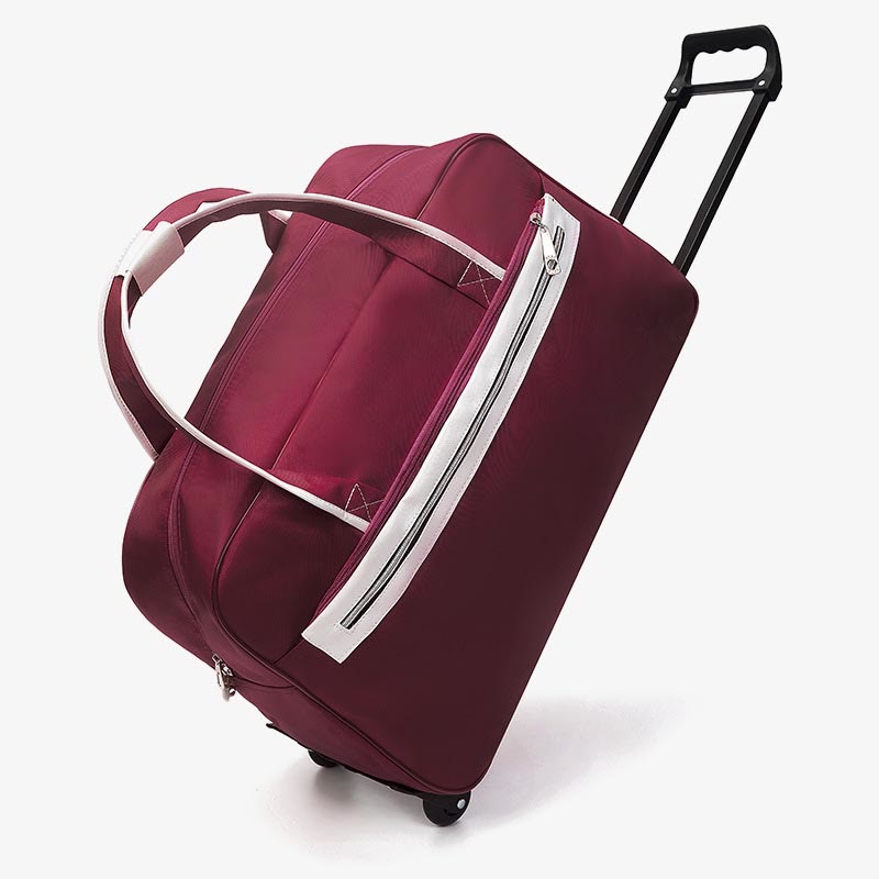 Zugstange Gepäck Damen Herren Minimalistische Geschäftsreise Reisetasche