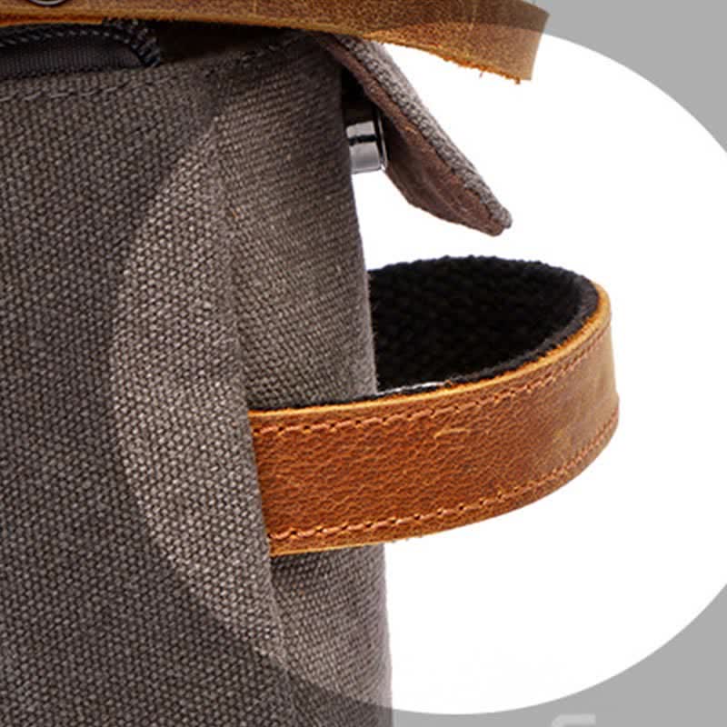 Retro-Aufbewahrungstasche aus Segeltuch, Make-up-Tasche, Reise-Kulturtasche für Damen und Herren