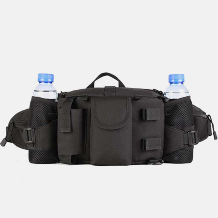 Multi-Pocket Crossbody Tasche Taktische Hüfttasche Passend für 10 Zoll Tablet