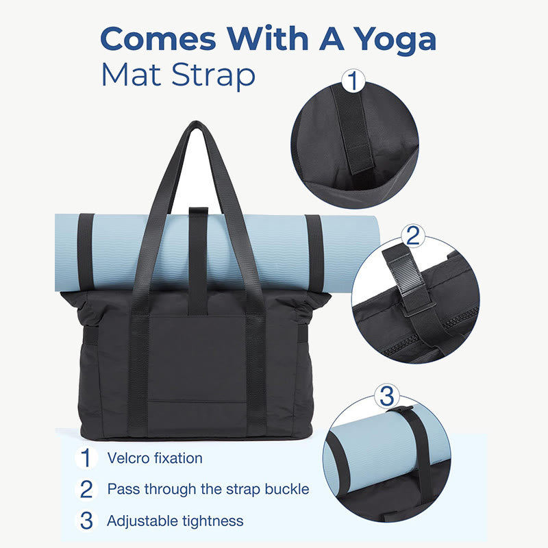 Multifunktionale One Pack Tote für Frauen Yoga Reise leichte Handtasche