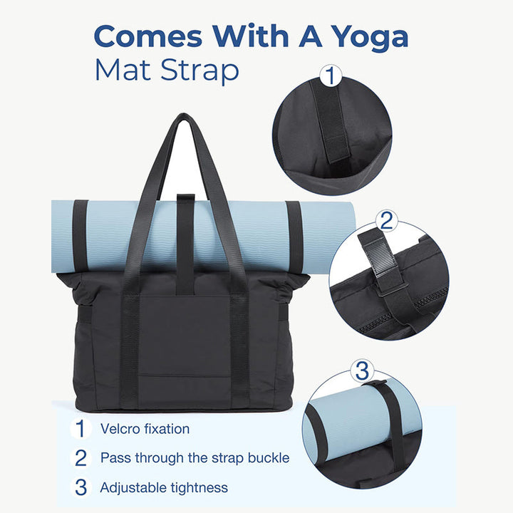 Multifunktionale One Pack Tote für Frauen Yoga Reise leichte Handtasche