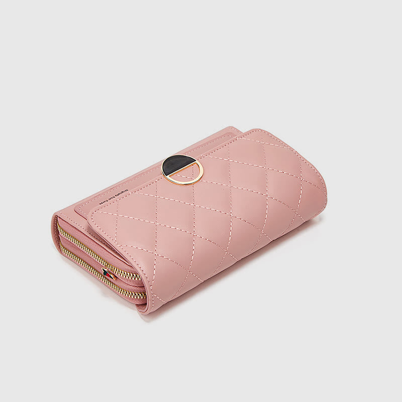 Handytasche für Damen, minimalistisch, horizontal, zum Einkaufen, Geldbörse