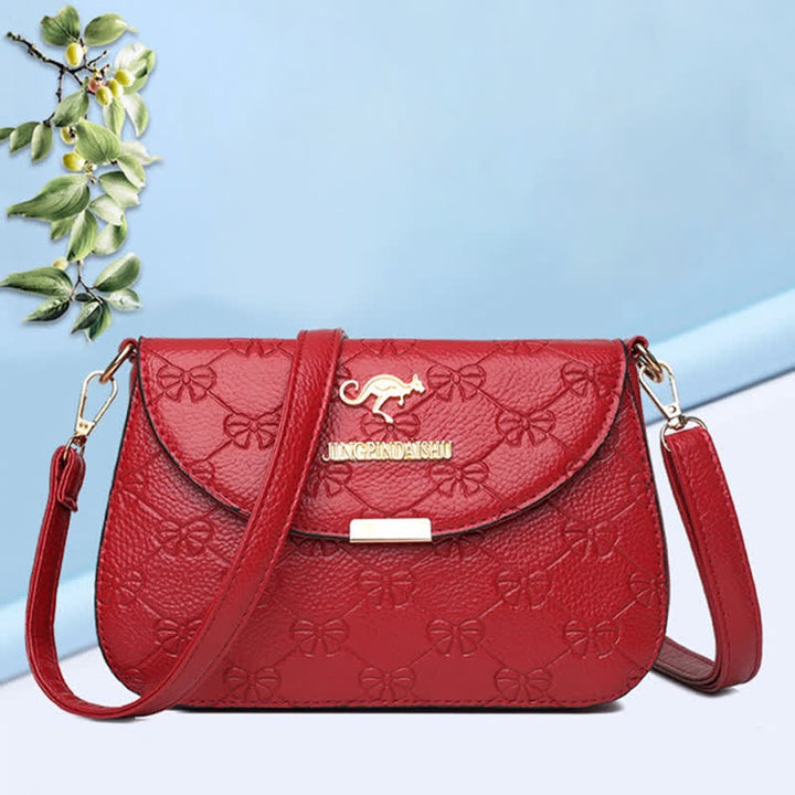 Kleine Umhängetaschen für Frauen Leder Schulter Geldbörsen PU Casual Handtasche