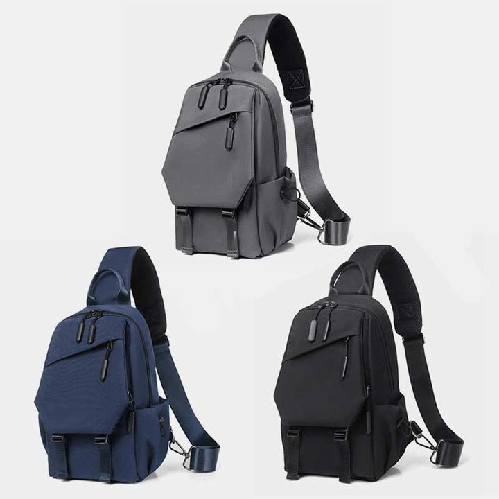 Schultertasche für Herren, abriebfest, lässiger Oxford-Umhängerucksack