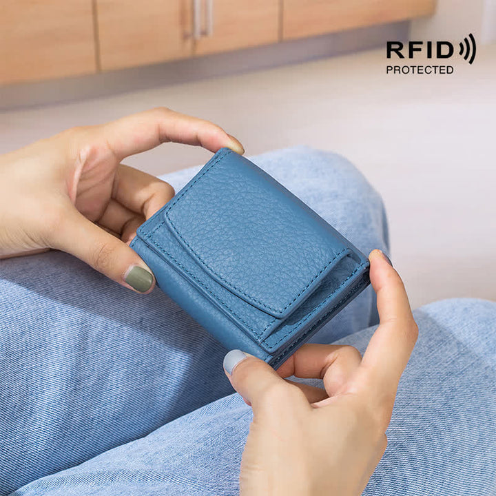Multifunktions-Mini-Geldbörse mit RFID-Schutz