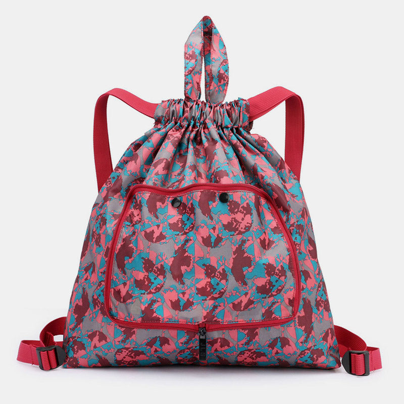 Multifunktionaler faltbarer Rucksack mit Trageband