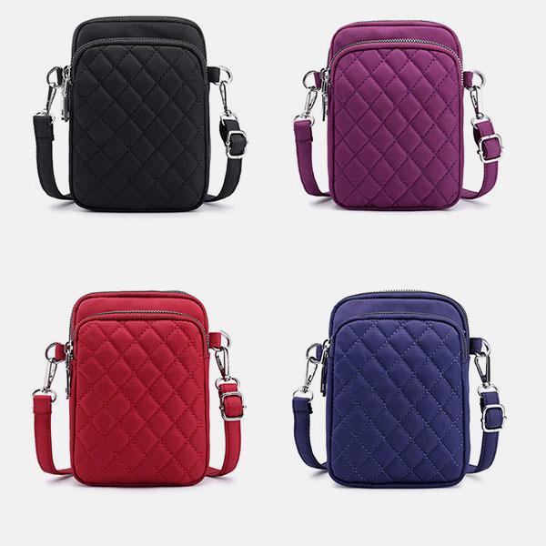 Umhängetasche mit großem Fassungsvermögen und mehreren Taschen