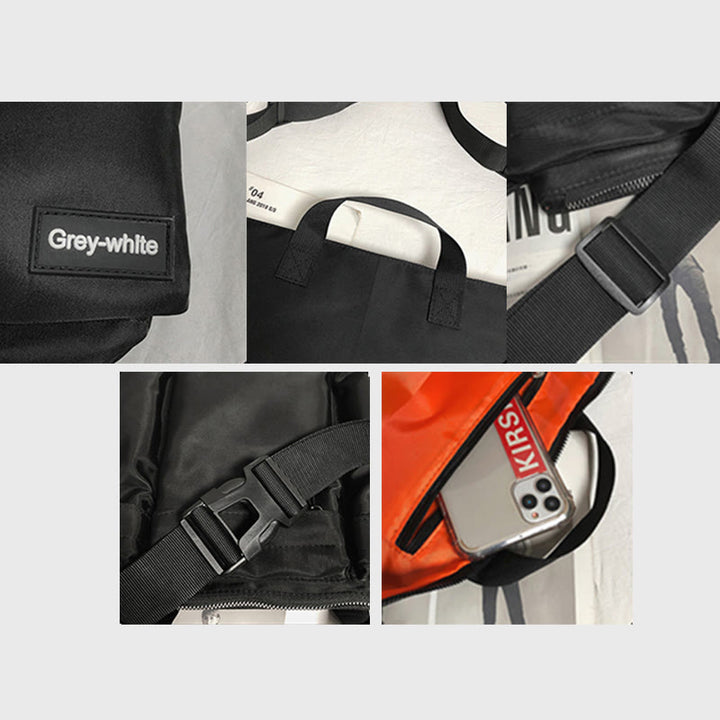 Gürteltasche für Herren, Sport, große Kapazität, Freizeit-Umhängetasche