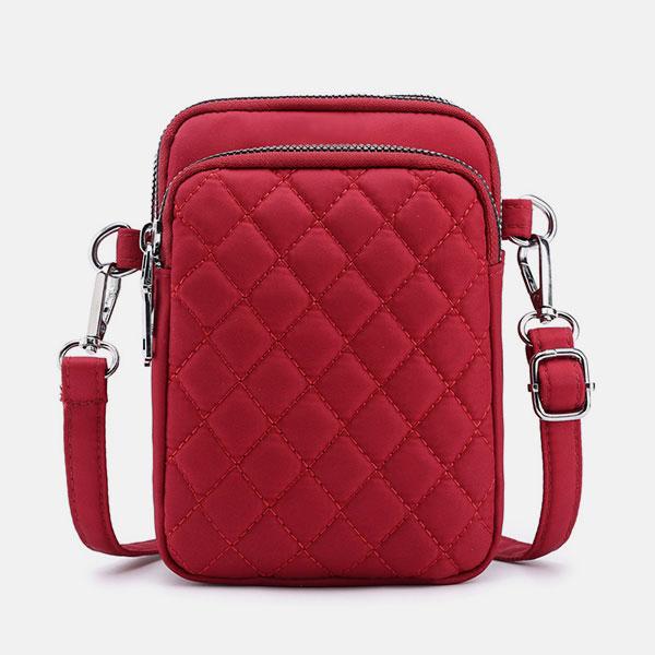Umhängetasche mit großem Fassungsvermögen und mehreren Taschen