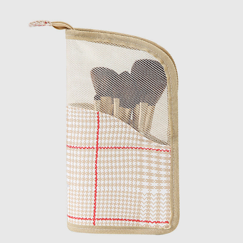 Aufbewahrungstasche für Damen, einfache vertikale Reise-Make-up-Tasche