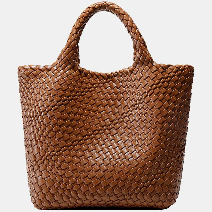 Handtasche für Damen, groß, für den Sommer oder den Strand, Kunstleder, Tragetasche