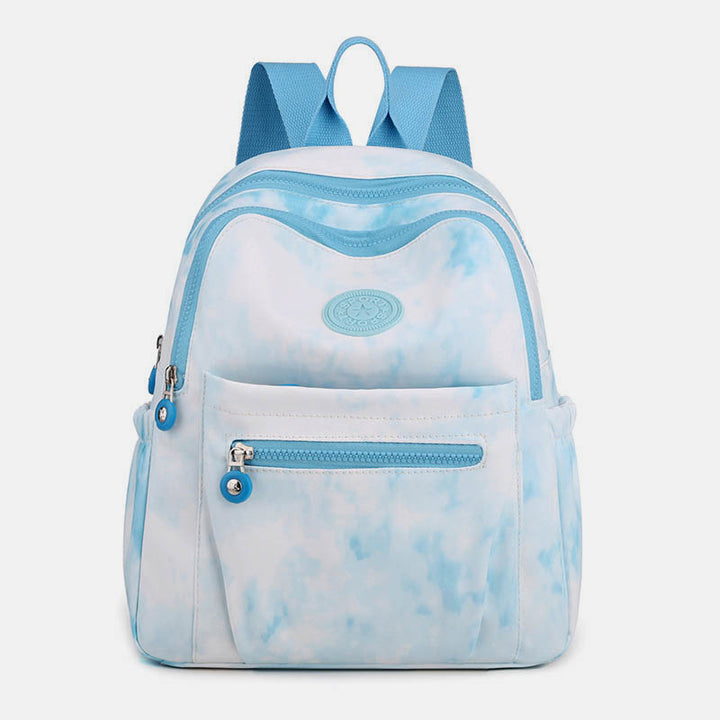 Damen Rucksack Handtasche Damen Wasserdicht Druck Bunter Rucksack Reise Tagesrucksäcke