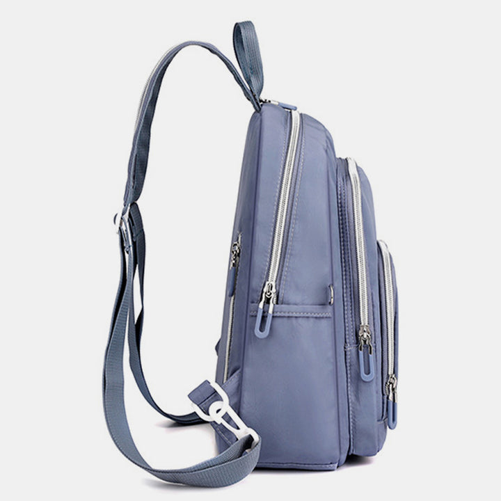 3-Wege-Verwendung Funktioneller Sling Bag-Rucksack für Frauen Leichter wasserdichter