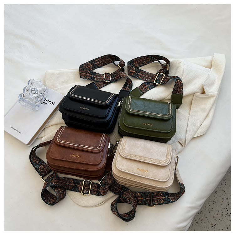 Handytasche für Damen mit breiten Trägern, Umhängetasche für den täglichen Bedarf