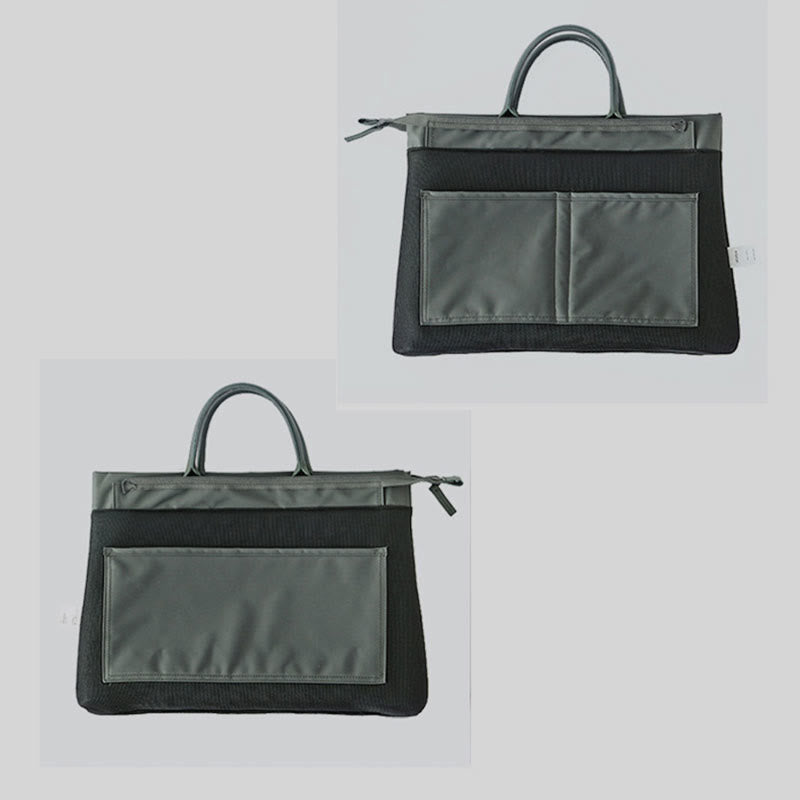 Aktentasche fürs Geschäft, große Kapazität, leichte Laptoptasche aus Nylon