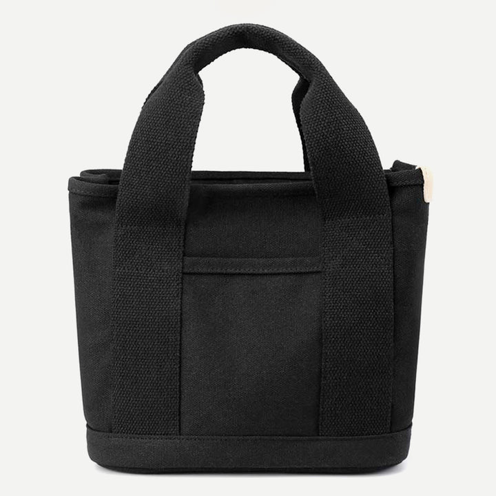 Handtasche mit mehreren Taschen für Damen, lässige Tragetasche aus Canvas, Geldbörse für den täglichen Gebrauch