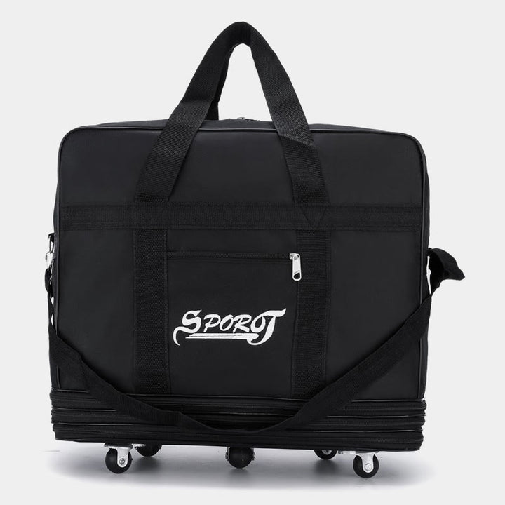Erweiterbare Spinner Rad Reise Rolling Tote Gepäck Tasche Seesack