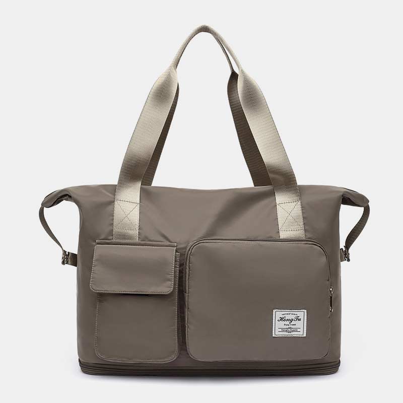 Tragbare Reisetasche mit großem Fassungsvermögen für Damen und Herren, faltbare Reisehandtasche