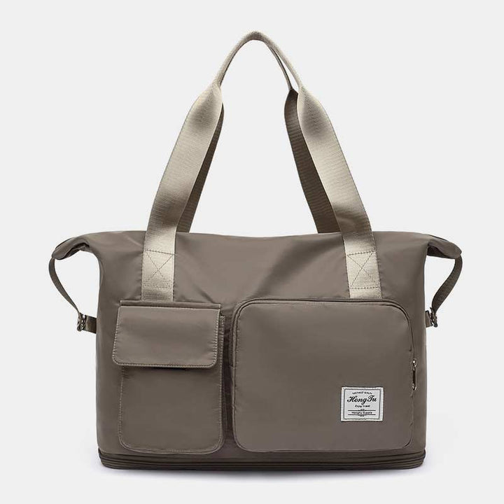 Tragbare Reisetasche mit großem Fassungsvermögen für Damen und Herren, faltbare Reisehandtasche