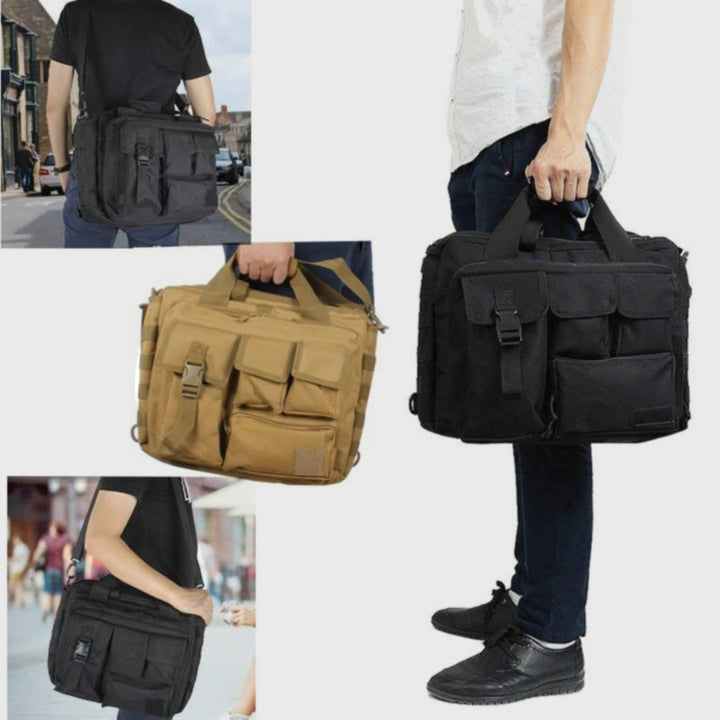 Messenger Bag für Herren, verschleißfeste Outdoor-Umhängetasche