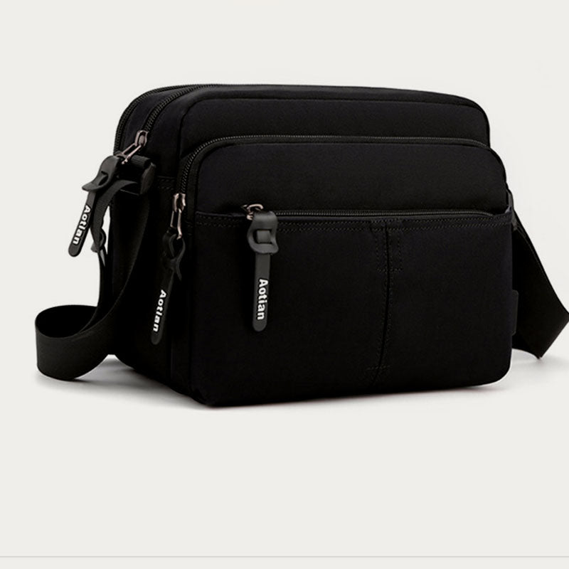 Unisex Leichte Casual Umhängetasche Mehrere Taschen Robuste Schulter Tasche Geldbörse