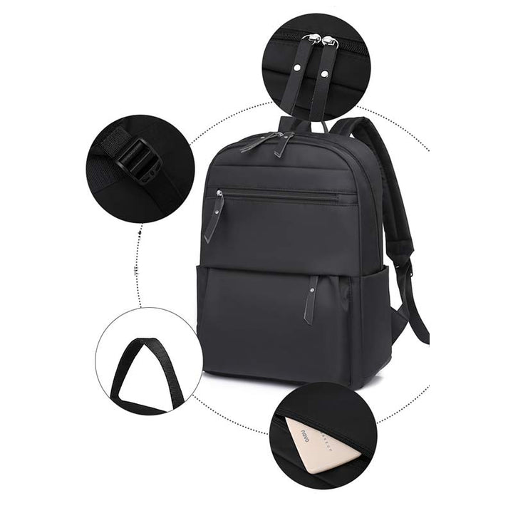 Leichter Laptop-Rucksack mit großem Fassungsvermögen, Reiserucksack für Damen
