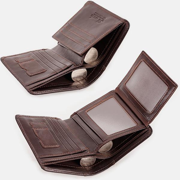 RFID Multifunktionale Lederbrieftasche