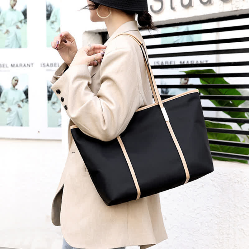 Robuste Tragetasche, Umhängetasche für Damen, große Kapazität, Nylon-Handtasche