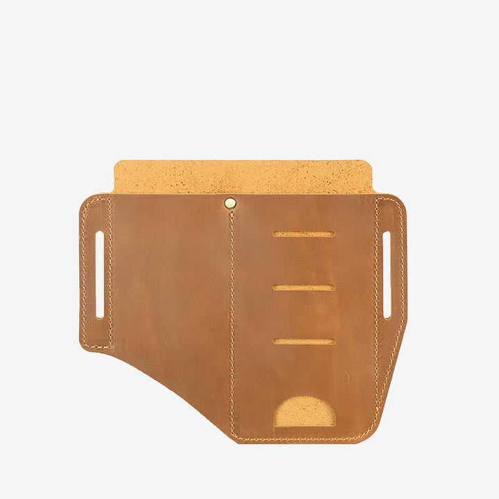 Multitool Gürtelscheide EDC Leder Gürtel Organizer Gürtelhalter Tasche