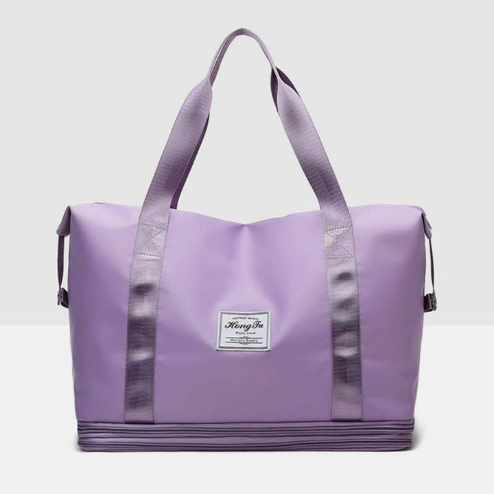 Super große Kapazität, leistungsstarke, erweiterbare Reisehandtasche, Erweiterung zwei Schichten