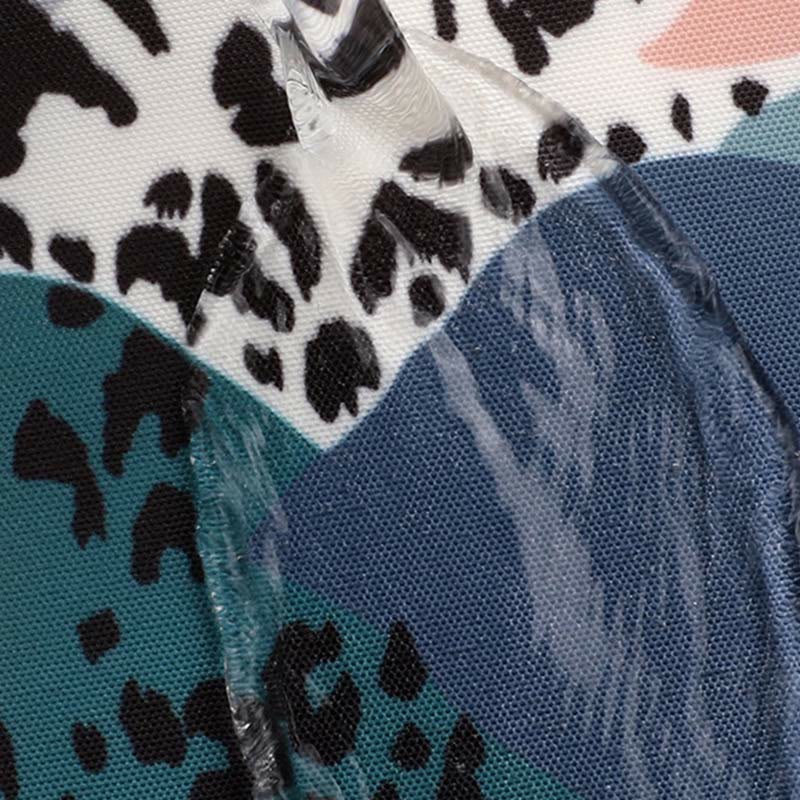 Rucksack für Damen, wasserdicht, mit mehreren Fächern, Druck, lässig, Nylon, leicht, Schultasche