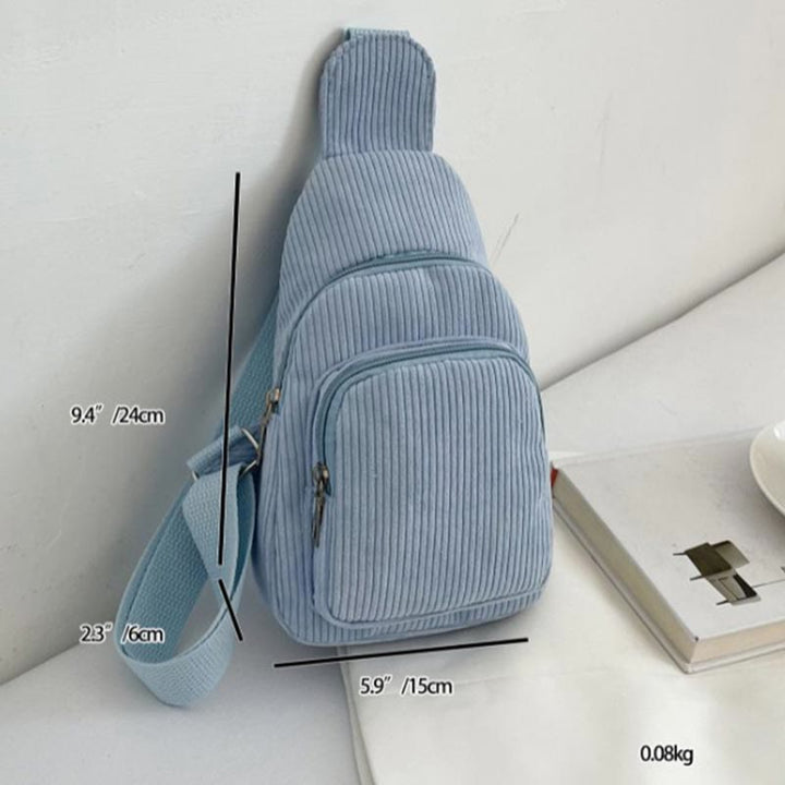 Schultertasche für Damen, lässiger kleiner Umhängerucksack aus Segeltuch