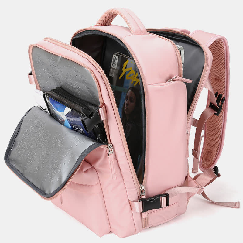 Rucksack mit mehreren Taschen für Frauen und Mädchen, Reise-Laptop-Rucksack, College-Büchertasche