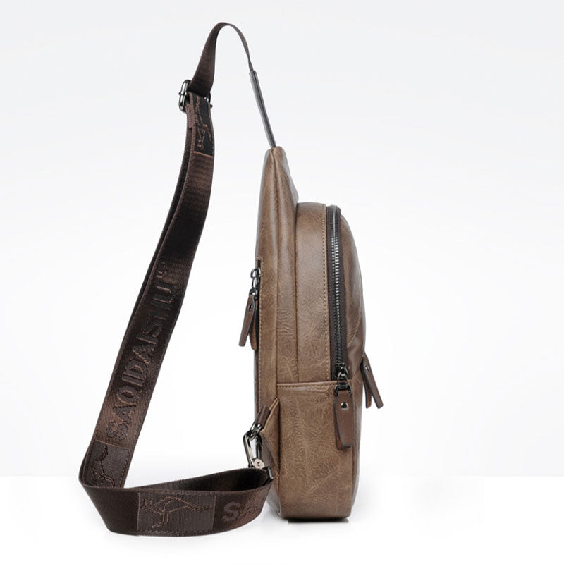 Vintage Schultertasche mit großem Fassungsvermögen