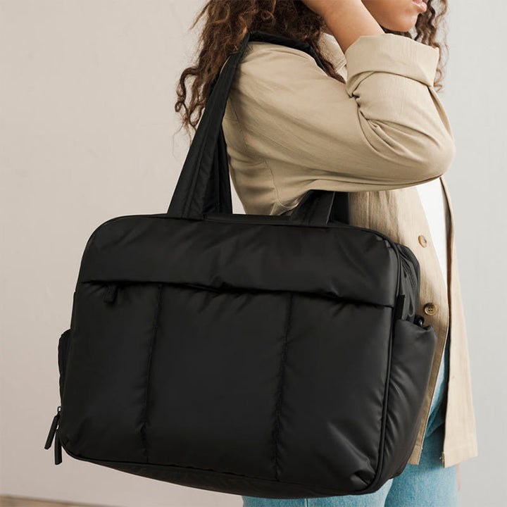 Reisetasche für Damen, große Kapazität, Aufbewahrungstasche aus Polyester