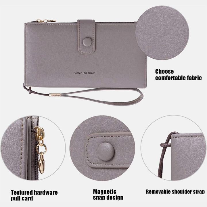 Touchscreen Große Kapazität Handy Tasche Geldbörse