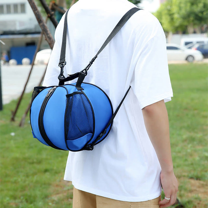 Basketballtasche für Erwachsene und Kinder, multifunktionaler Umhängetaschen-Rucksack