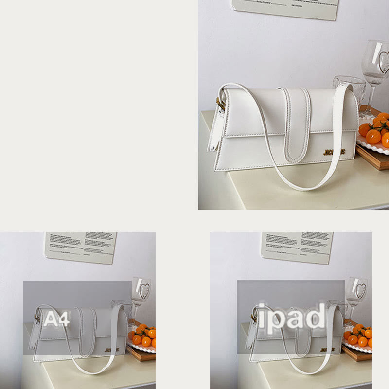 Umhängetasche für Damen, einfarbig, quadratisch, elegante Dating-Tasche