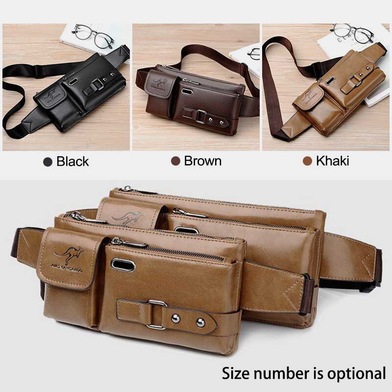 Wasserdichte Schultertasche mit mehreren Taschen