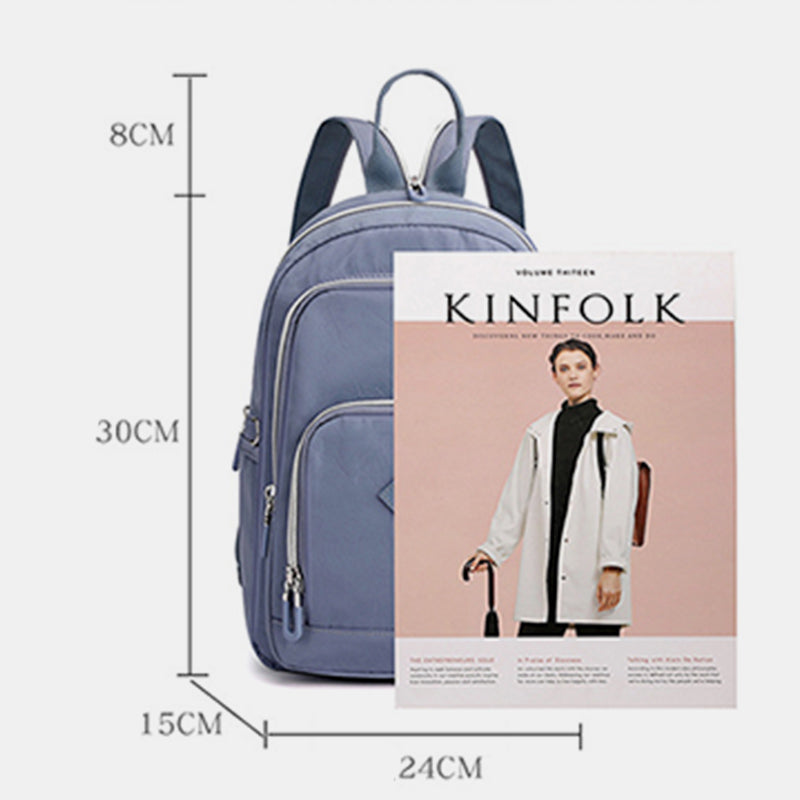 3-Wege-Verwendung Funktioneller Sling Bag-Rucksack für Frauen Leichter wasserdichter