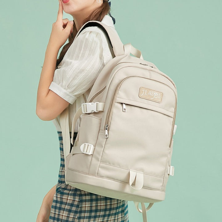 Damen 15 Zoll Laptoptasche Computer Büchertasche Arbeit Schule College Reise Geldbörse Rucksack