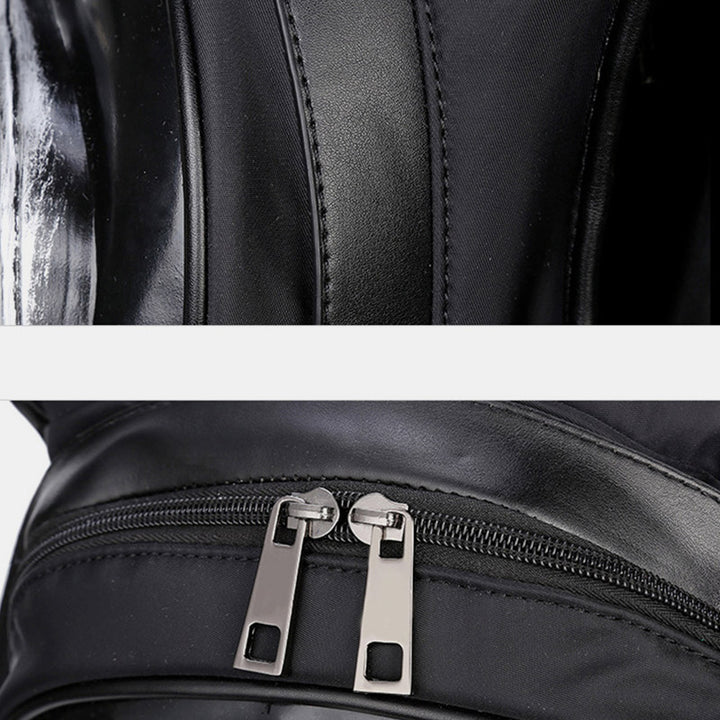 3D-Totenkopf-Rucksack, Gothic-Nieten, Laptop-Rucksack mit Kapuzenmütze