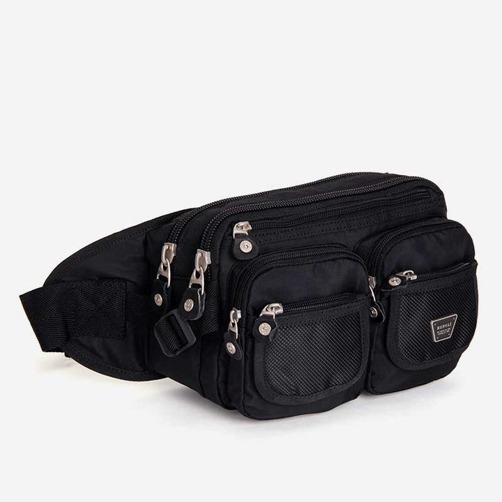 Robuste, lässige Hüfttasche mit mehreren Taschen und großem Fassungsvermögen