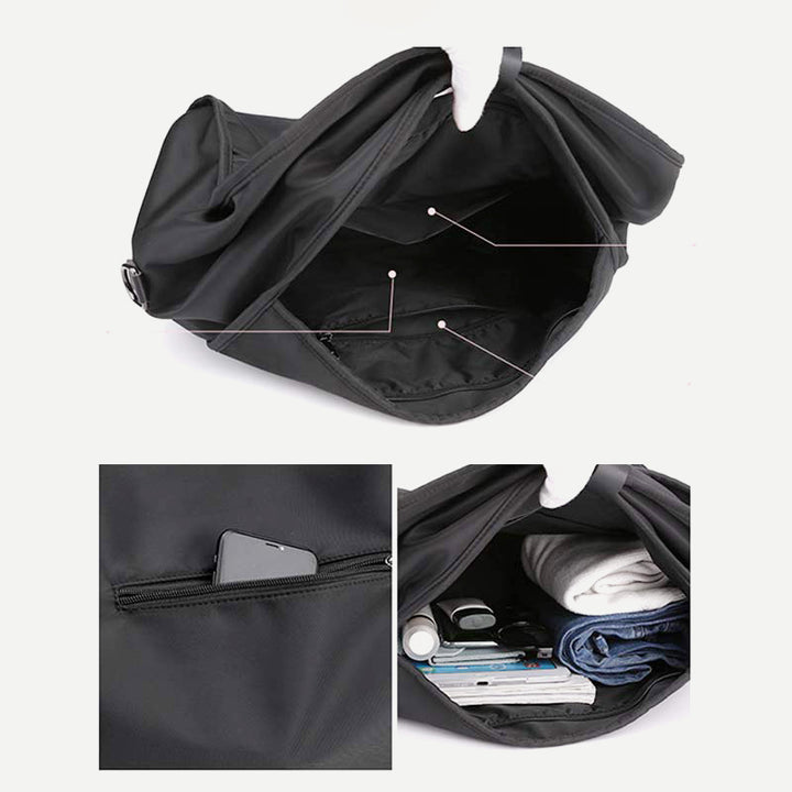Damen Umhängetasche mit Henkel, große Kapazität, leichte Hobo-Handtasche, Tote, Umhängetasche
